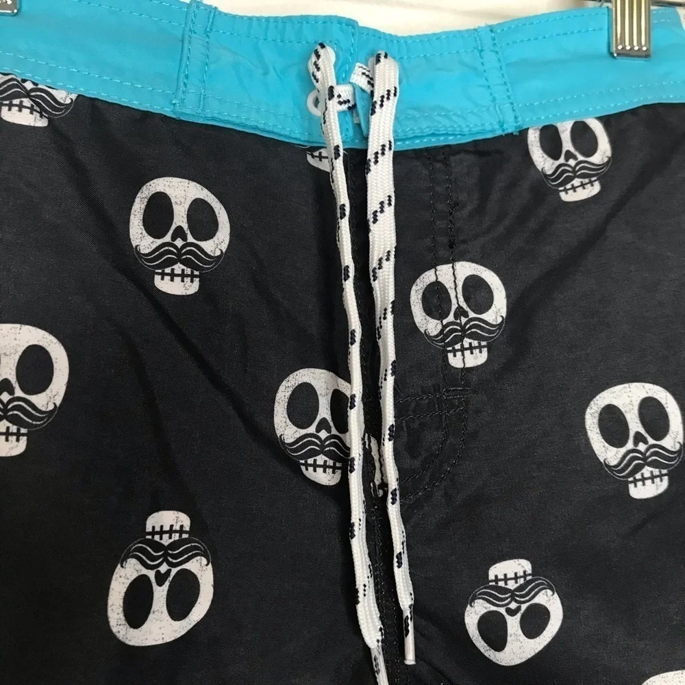 The Children’s Place skull print swim shorts Large